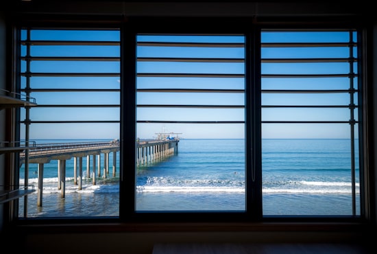 scripps-pier-through-window-blinds